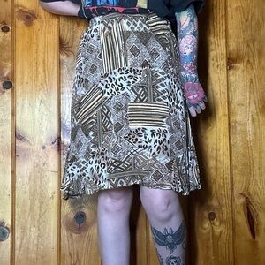 Vintage Y2K Sag Harbor Patchwork Skirt